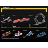 Carrera GO!!! GT Powerplay Autoracebaan met Ford Mustang en Ferrari 296 GT3 - 4,9 meter