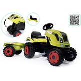 Smoby Farmer XL Claas Arion 400 Trap-Tractor met Aanhanger - Groen - 142 x 44 x 54,5 cm