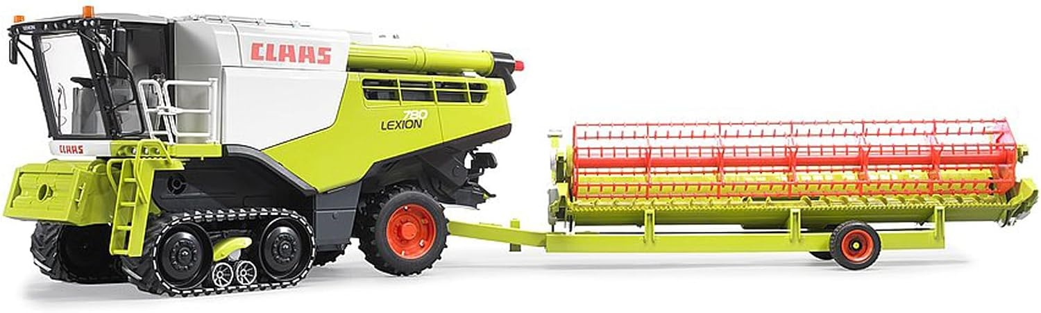 bruder 02119 - Claas Lexion 780 Terra Trac maaidorser | Maaidorser met rupsbanden voor de boerderij en de landbouw, schaal 1:16