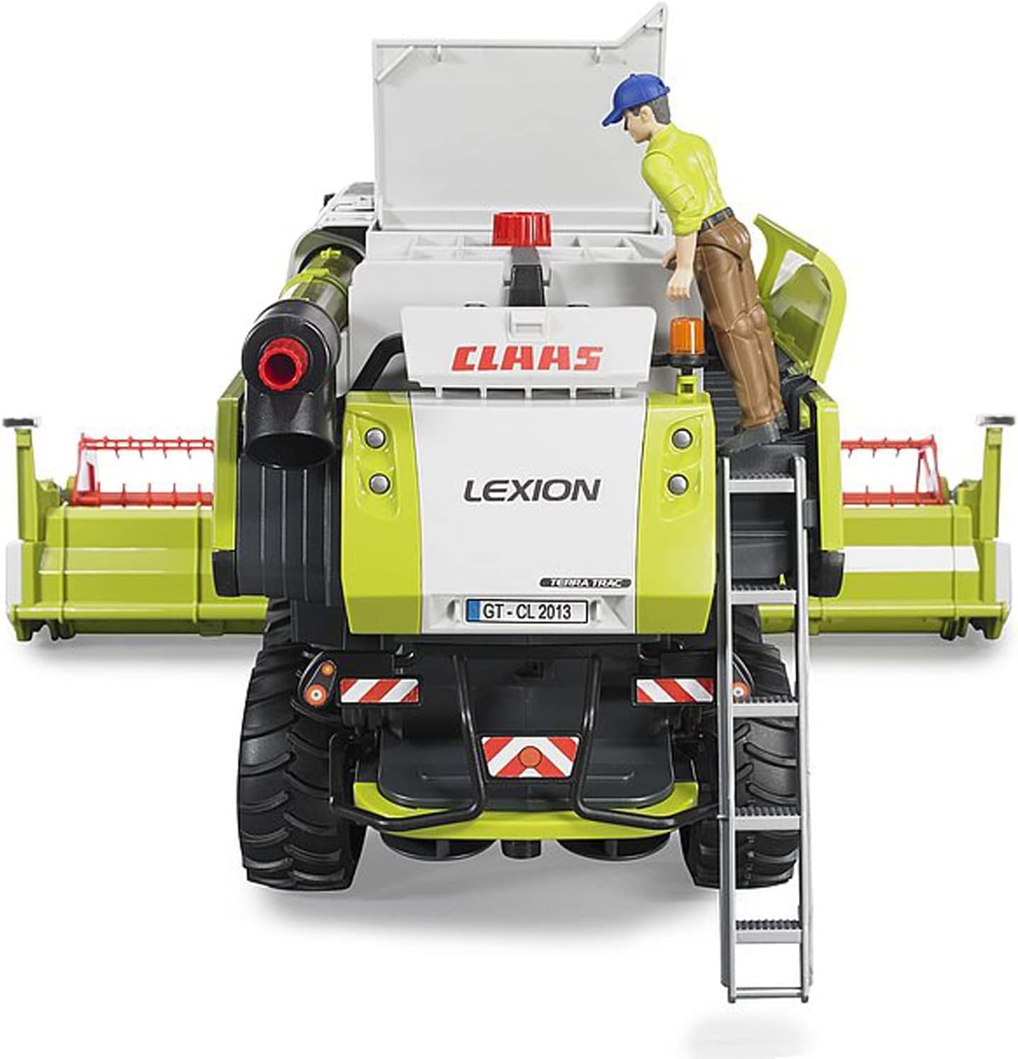 bruder 02119 - Claas Lexion 780 Terra Trac maaidorser | Maaidorser met rupsbanden voor de boerderij en de landbouw, schaal 1:16