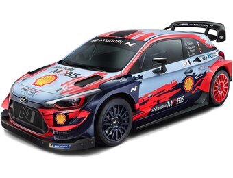 Ninco - NincoRacers Hyundai i20 WRC Radiografisch bestuurde auto met 500 mAh Li-ion accu en oplader inbegrepen, schaal 1/10, vanaf 6 jaar (NH93163)