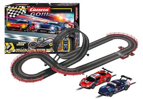 Carrera Racebaan Ford Mustang & Ferrari 4,9m met Looping & Turbo - 52% Korting