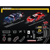 Carrera GO!!! GT Powerplay Autoracebaan met Ford Mustang en Ferrari 296 GT3 - 4,9 meter