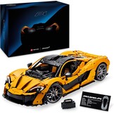 LEGO Technic McLaren P1 hypercar Bouwpakket voor Volwassenen en Decoratie, Modelauto op Schaal om te Verzamelen met V8-zuigermotor en 7 versnellingen, Cadeau voor Hem en Haar 42172