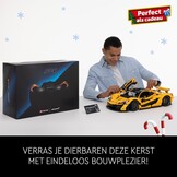 LEGO Technic McLaren P1 hypercar Bouwpakket voor Volwassenen en Decoratie, Modelauto op Schaal om te Verzamelen met V8-zuigermotor en 7 versnellingen, Cadeau voor Hem en Haar 42172