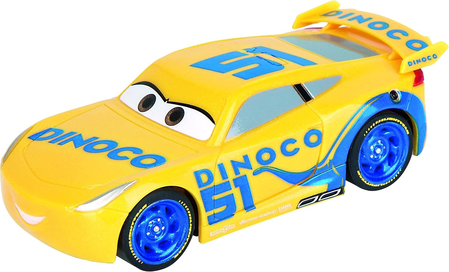 Carrera Speed Arena Race Case Disney Pixar Cars met Lightning McQueen en Cruz Ramirez - 2,77 meter - Rood