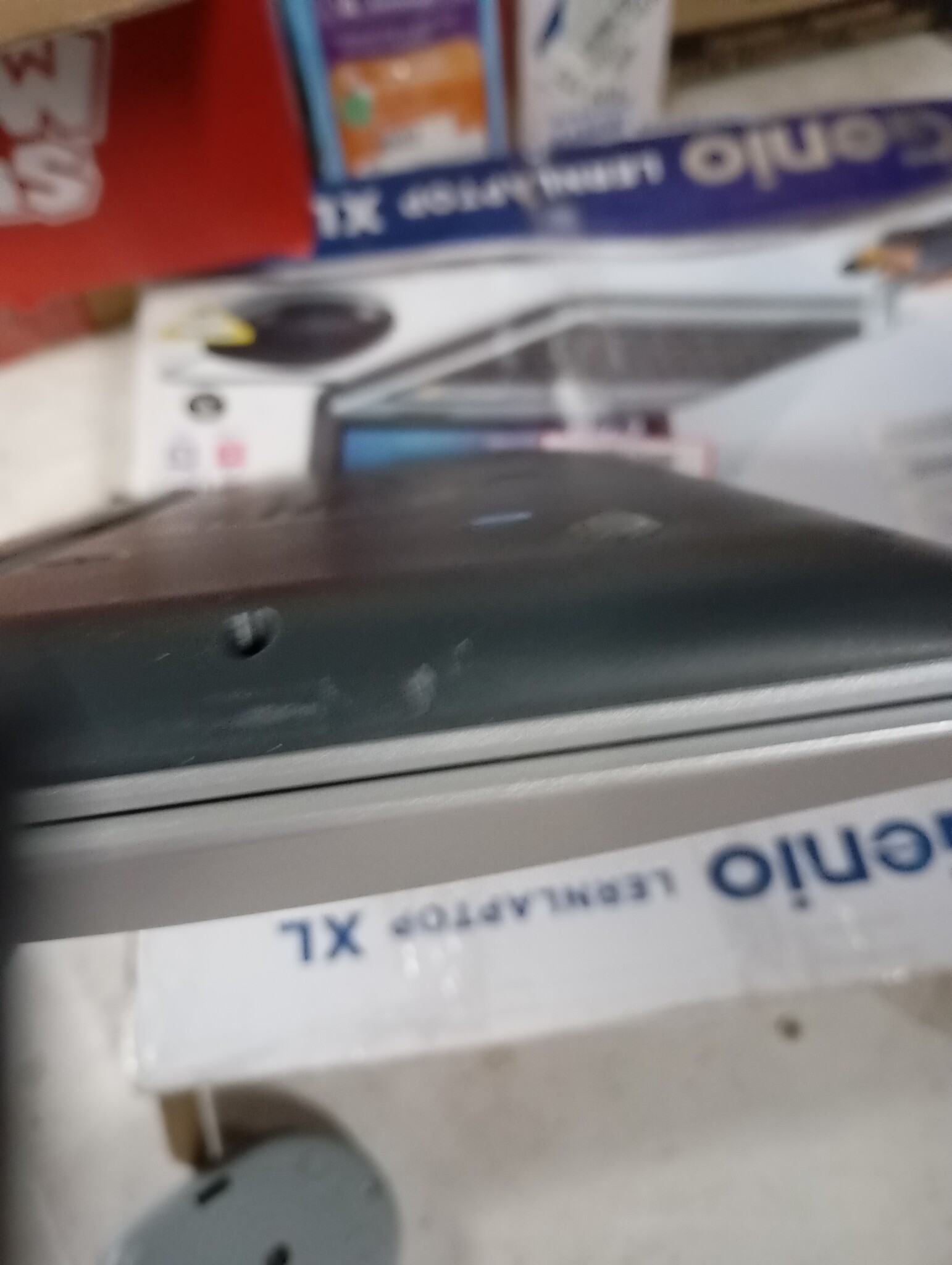 VTech Genio leerlaptop XL - leercomputer met groot 7" LCD-scherm met internettoegang, tekstprogramma en veel leerinhoud - voor kinderen van 5-12 jaar, grijs
