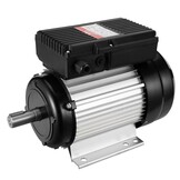 VEVOR Elektrische motor, 2,2 kW, eenfasige luchtcompressormotor, 2800 omw/min, AC 220-240 V, 13,8 A, frame 90L, B3, 24 mm sleutelas, CW/CCW rotatie voor landbouwmachines en apparatuur