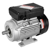 VEVOR Elektrische motor, 2,2 kW, eenfasige luchtcompressormotor, 2800 omw/min, AC 220-240 V, 13,8 A, frame 90L, B3, 24 mm sleutelas, CW/CCW rotatie voor landbouwmachines en apparatuur