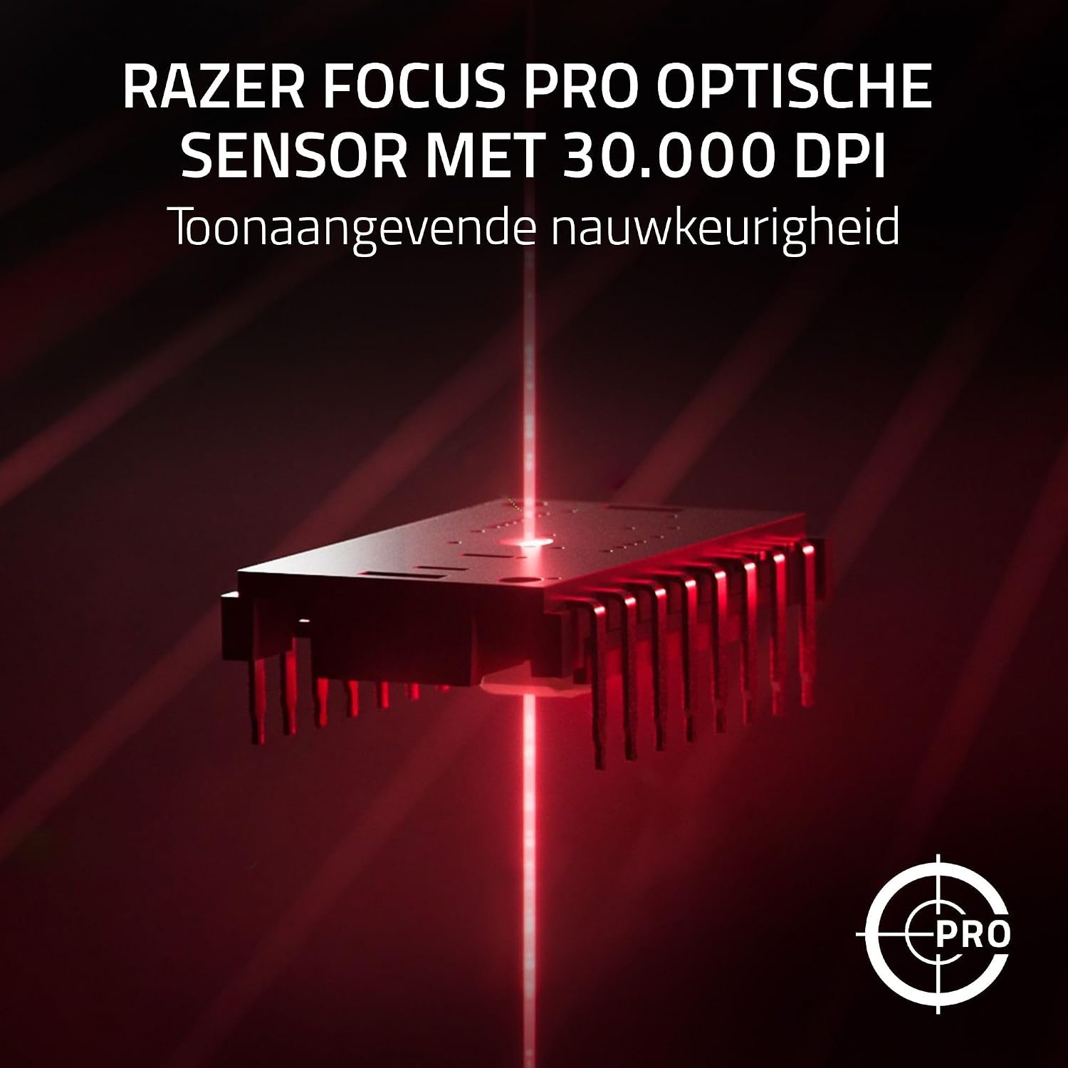 Razer Viper V3 HyperSpeed - Draadloze Esports Muis (Focus Pro 30K Optische Sensor, Tot 280hrs Batterij, 2de Generatie Mechanische Muisschakelaars, 4000Hz Draadloze Scansnelheid) Zwart