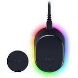 Razer Mouse Dock Pro & Charging Puck - Magnetisch draadloos oplaadstation en oplaadmodule voor compatibele muizen (magnetisch dock met laadstatus RGB-verlichting, antislip gekko-voeten, oplaadpuck)