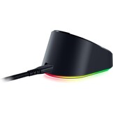 Razer Mouse Dock Pro & Charging Puck - Magnetisch draadloos oplaadstation en oplaadmodule voor compatibele muizen (magnetisch dock met laadstatus RGB-verlichting, antislip gekko-voeten, oplaadpuck)