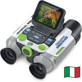 VTech Interactieve video, verrekijker voor kinderen met 6 spelmodi, lcd-kleurenscherm, meer dan 700 geïntegreerde BBC-inhoud, nachtzicht, Italiaanse taal, batterijen inbegrepen, 5-12 jaar