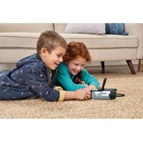 VTech Interactieve video, verrekijker voor kinderen met 6 spelmodi, lcd-kleurenscherm, meer dan 700 geïntegreerde BBC-inhoud, nachtzicht, Italiaanse taal, batterijen inbegrepen, 5-12 jaar
