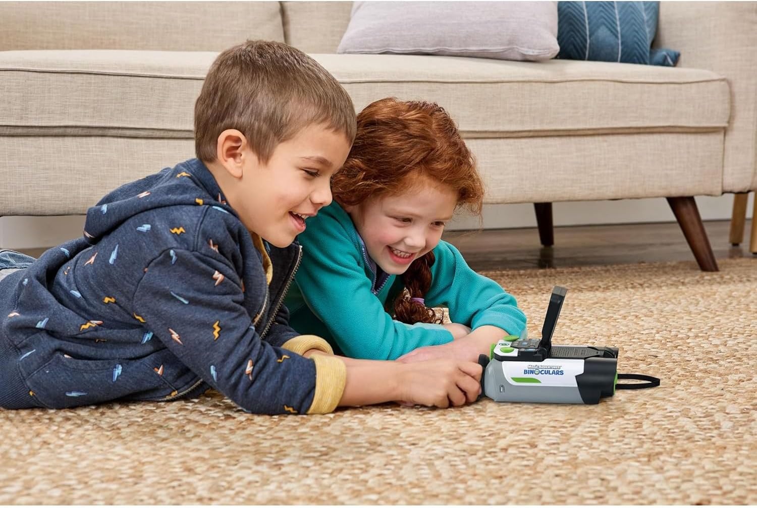 VTech Interactieve video, verrekijker voor kinderen met 6 spelmodi, lcd-kleurenscherm, meer dan 700 geïntegreerde BBC-inhoud, nachtzicht, Italiaanse taal, batterijen inbegrepen, 5-12 jaar