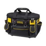 STANLEY FATMAX Sturdy Round Top Tool Bag, Multifunctional Tool Storage Organizer, FMST1-70749 Color