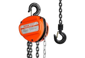 Handkettingtakel 1 Ton - 5.6m Hefhoogte - G80 Staalketen - 34% Korting