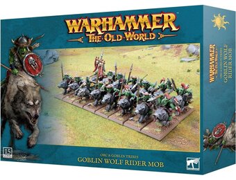 Games Workshop - Warhammer - De Oude Wereld - Orc en Goblin Tribes: Goblin Wolf Rider Mob