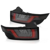 Achterlichten LAND ROVER RANGE ROVER EVOQUE 11- ROOD HELDER ZWART LED