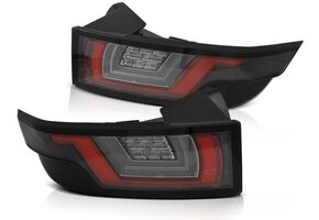 Achterlichten Range Rover Evoque 2011- Rood Helder Zwart LED - 55% Korting