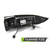 Achterlichten LAND ROVER RANGE ROVER EVOQUE 11- ROOD HELDER ZWART LED