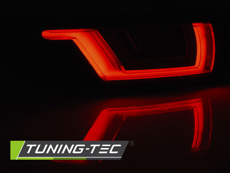 Achterlichten LAND ROVER RANGE ROVER EVOQUE 11- ROOD HELDER ZWART LED