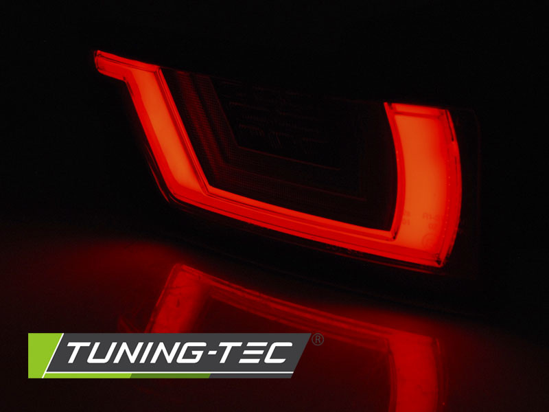 Achterlichten LAND ROVER RANGE ROVER EVOQUE 11- ROOD HELDER ZWART LED