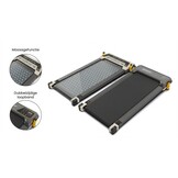 Loopband - walking pad - 1-6 km per uur - met massage functie