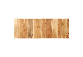 Hoofdbord Massief Acaciahout 140 cm - 34% Korting