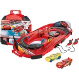 Carrera Speed Arena Race Case Disney Pixar Cars met Lightning McQueen en Cruz Ramirez - 2,77 meter - Rood