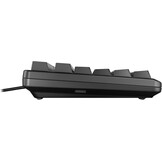 CHERRY G80-3000N RGB TKL, internationale lay-out, AZERTY-toetsenbord, bedraad toetsenbord, mechanisch gaming-toetsenbord, CHERRY MX SILENT RED SWITCHES, zwart