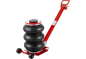 Pneumatische Krik 3 Ton - Hefhoogte 14-45 cm - Rood - 47% Korting