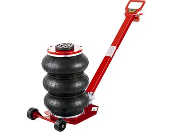 VEVOR Air Jack - Pneumatische Krik 3 Ton - Rood - Hefhoogte 14-45 cm