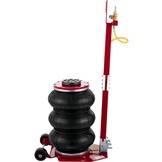 VEVOR Air Jack - Pneumatische Krik 3 Ton - Rood - Hefhoogte 14-45 cm