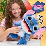 Disney Ultimate Stitch Interactieve Pluche Knuffel 43 cm - Blauw