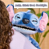 Disney Ultimate Stitch Interactieve Pluche Knuffel 43 cm - Blauw