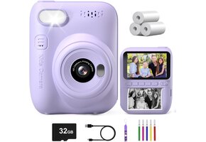 Kindercamera met Instant Print - 3-12 jaar - 34% Korting