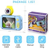 ARNSSIEN Kids Camera with 180° Rotating Lens & 1080P HD,2.4" Large Screen | Kids Digital Camera for Boys and Girls 3-12 Years,Pictures/Videos,Kids Photo Camera Birthday Gift,X101
