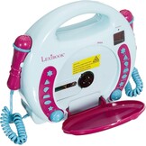 Lexibook, Frozen, draagbare CD-speler met microfoons, muziekspeler, herhalen en programmeren, karaoke, hoofdtelefoonaansluiting, blauw/paars, RCDK100FZ