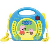 Lexibook, Frozen, draagbare CD-speler met microfoons, muziekspeler, herhalen en programmeren, karaoke, hoofdtelefoonaansluiting, blauw/paars, RCDK100FZ