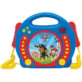 Lexibook, Frozen, draagbare CD-speler met microfoons, muziekspeler, herhalen en programmeren, karaoke, hoofdtelefoonaansluiting, blauw/paars, RCDK100FZ