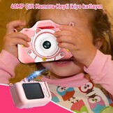 Kindercamera met 48MP Dual Lens, 1080P Video en 32GB SD-kaart