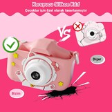 Kindercamera met 48MP Dual Lens, 1080P Video en 32GB SD-kaart
