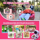 Kindercamera met 48MP Dual Lens, 1080P Video en 32GB SD-kaart