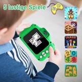 Kindercamera, 1080p HD-scherm, fototoestel voor kinderen met 32 GB TF-kaart, USB-kaartlezer, selfie, digitale camera, voor jongens en meisjes, kerstspeelgoed van 3-12 jaar