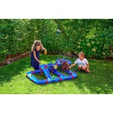 AquaPlay Mega Water Wheel blauwe waterbaan 180 x 125 x 35 cm