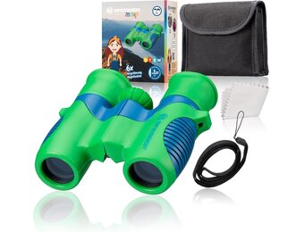 Bresser Junior Kinderverrekijker 6x21 Compact Blauw/Groen