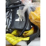 VEVOR Elektrische katrol met dubbele kabel, max. belasting 1200 kg, kabelafstandsbediening 4,2 m, hefhoogte enkele kabel 12 m, katrol noodstop, hefbrug voor garage, magazijn, fabriek