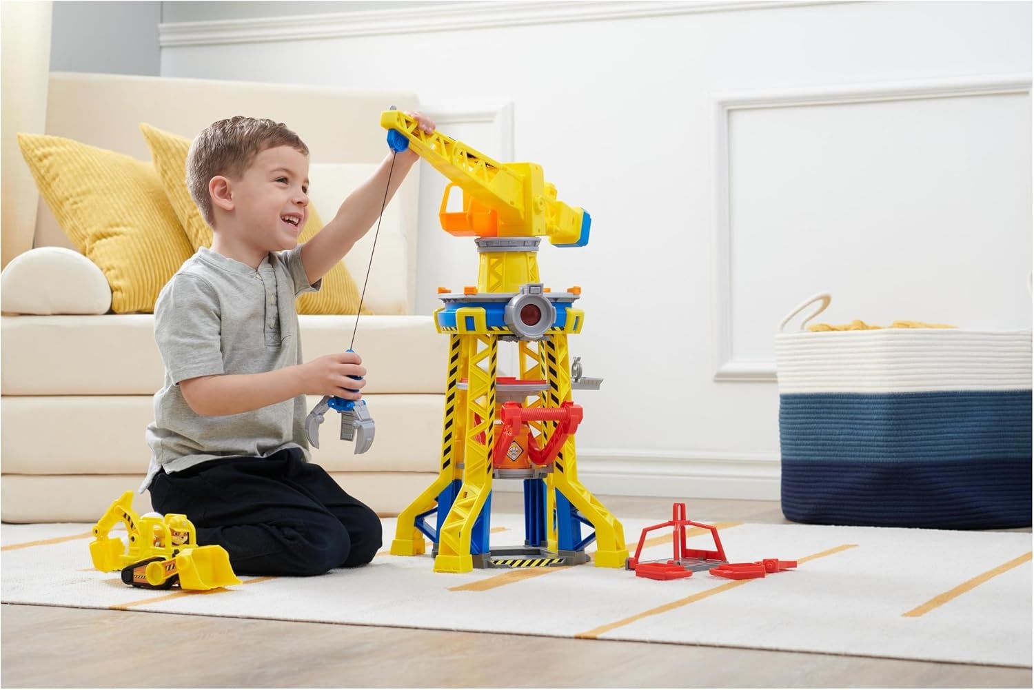 Kraantoren Speelset met Rubble & Bulldozer - 34% Korting!