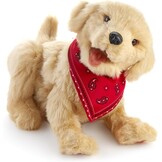 Interactieve Pluche Hond Goud 23cm - Levensecht - 35% Korting